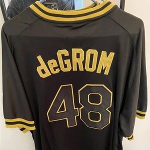 Jacob deGrom Baseball Jersey NY Mets Size 3XL RARE!!!